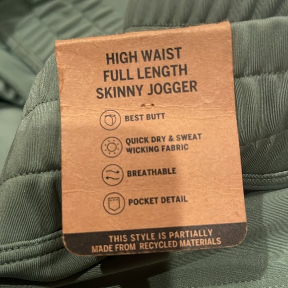 NWT Full Length Skinny Jogger Active Ultimate Athletic Pants XXL XXG High Waist - Picture 9 of 10